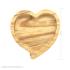 زیر لیوانی چوبی مدل قلب سایز 10